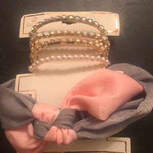 5PC BRACELET SET WITH HEADBAND